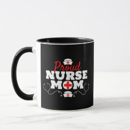 Caneca Orgulhosa Mãe Enfermeira