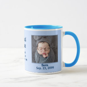 Caneca Orgulhoso NANA Blue New Baby Boy 2 Foto
