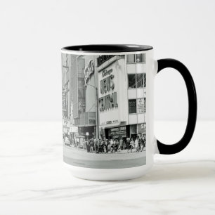 Caneca Oriental Theater Street em Chicago Illinois, 1960