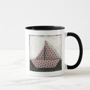 Caneca Origami Sailboat no papel Star Design