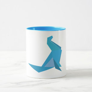 Caneca Origami Seal Summer Mug