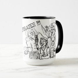 Caneca ORIGINAL PIRATAS HISTÓRIAS DE UM ELFUE SUEC