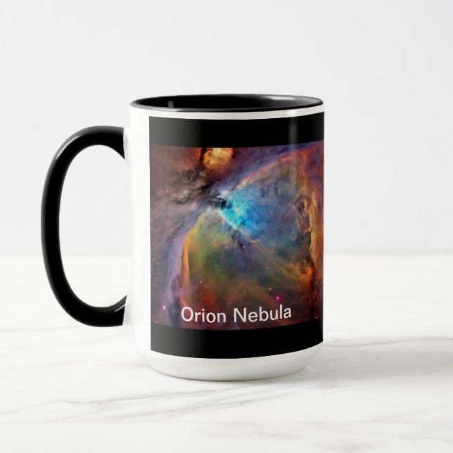 Caneca Orion Nebula Space Galaxy Mug (Esquerda)
