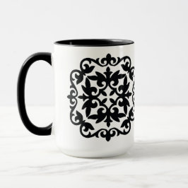 Caneca Ornamental Floral Design