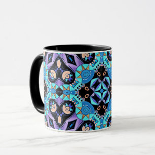 Caneca ornamento oriental árabe étnico vintage oriental