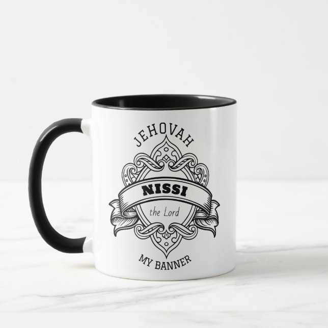 Caneca Ornata Jehovah Nissi (Esquerda)