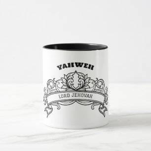 Caneca Ornata Yahweh