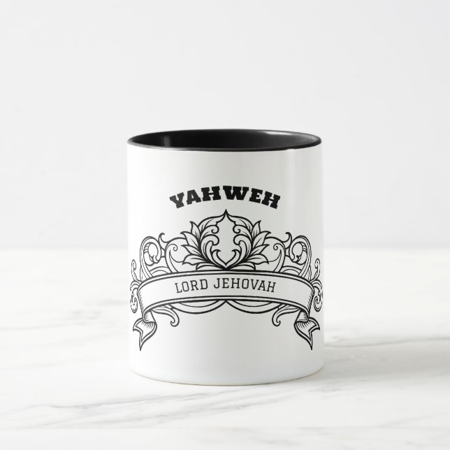 Caneca Ornata Yahweh (Centro)