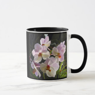 Caneca Orquídeas de borboleta - rosa