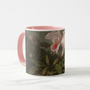 Caneca Orquídeas e colibris da selva