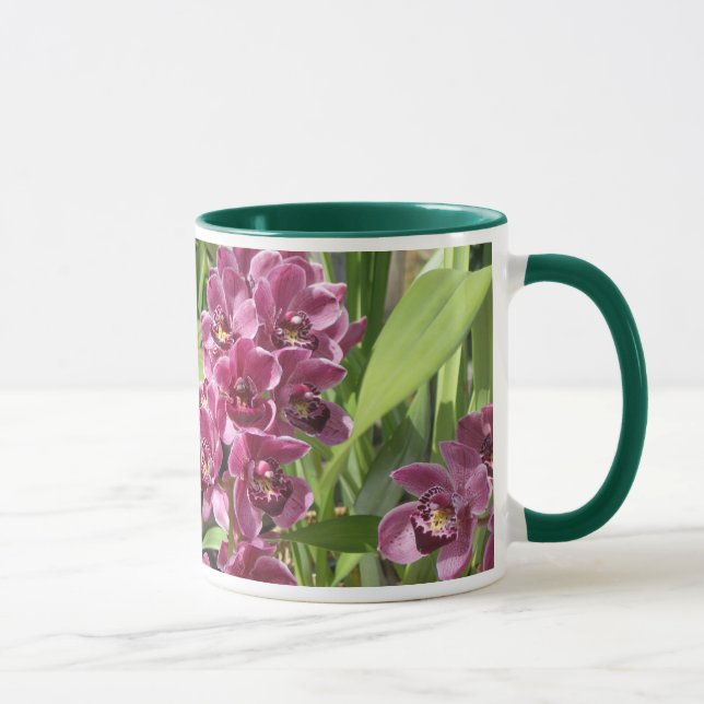 Caneca orquídeas roxas (Direita)
