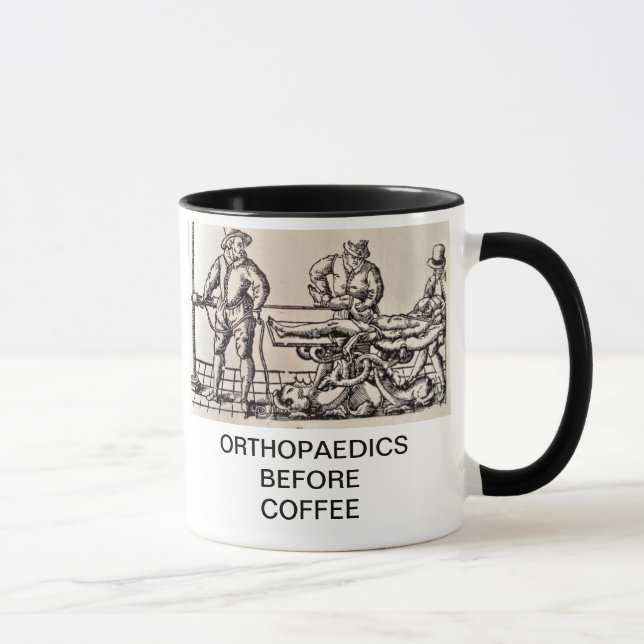 CANECA ORTHPAEDICS ANTES DO CAFÉ (Direita)