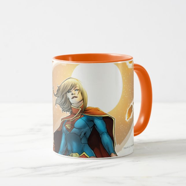 Caneca Os 52 novos - Supergirl #1 (Frente Esquerda)