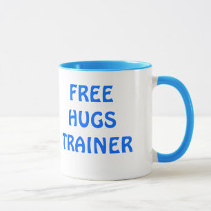 CANECA OS ABRAÇOS LIVRES INSTRUTOR, ABRAÇO E PASSAM-NO
