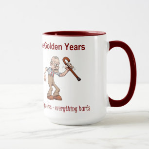 Caneca Os anos dourados