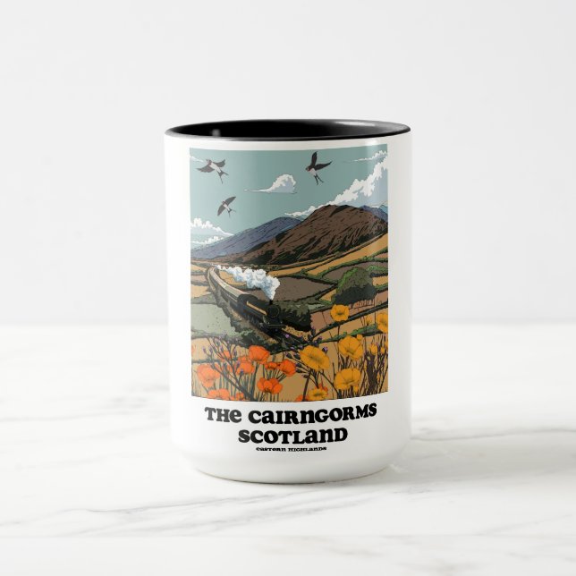 Caneca Os Cairngorms Escócia (Centro)
