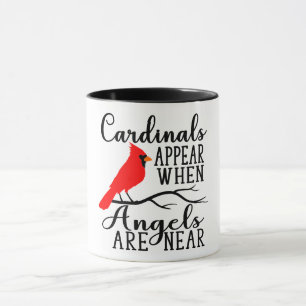 Caneca Os Cardinais Aparecem Quando Os Ângulos Estão Pert