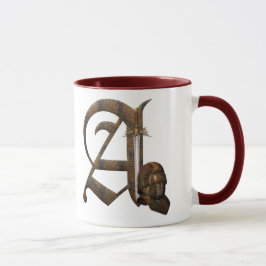 Caneca Os cavaleiros oxidados rubricam A