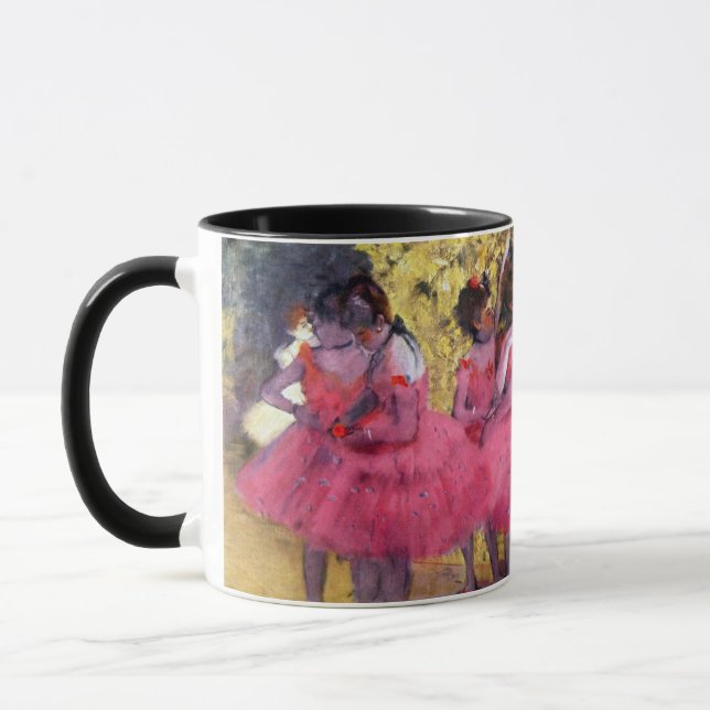 Caneca Os Dançarinos Rosa, Antes do Balé de Edgar Degas (Esquerda)