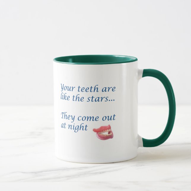 Caneca os dentes são estrelas (Direita)