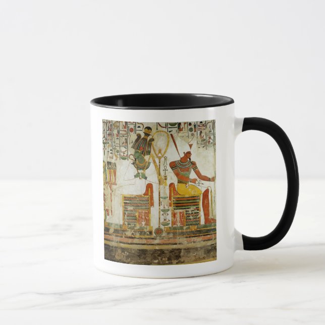 Caneca Os deuses Osiris e Atum, do túmulo de (Direita)