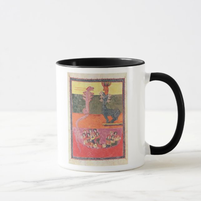 Caneca Os dragões, do Girona Beatus (Direita)