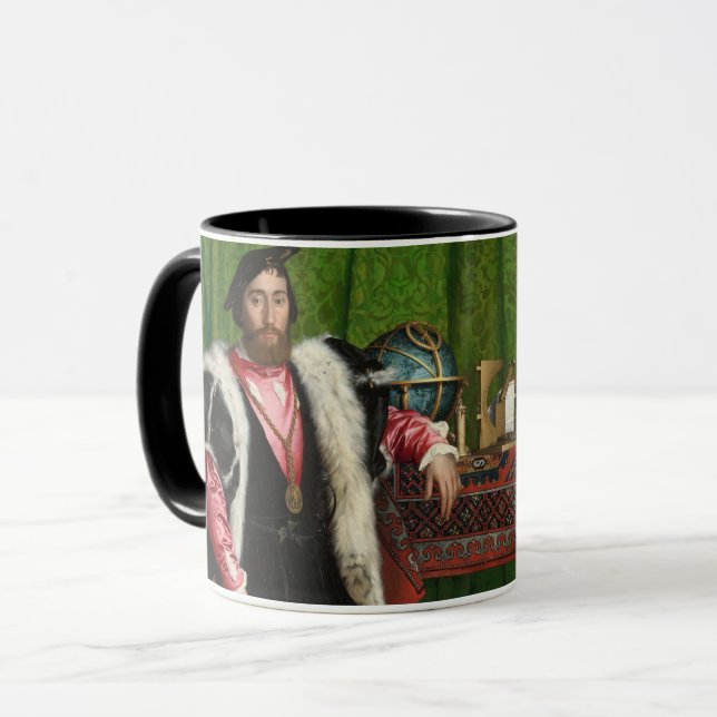 Caneca Os embaixadores, Holbein, o jovem (Frente Esquerda)