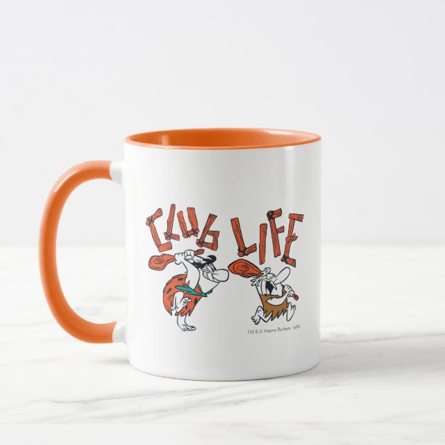 Caneca Os Flintstones | Fred & Barney - Club Life (Esquerda)