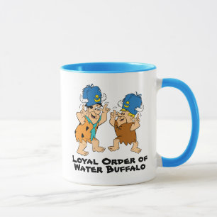 Caneca Os Flintstones   Fred & búfalos de água da