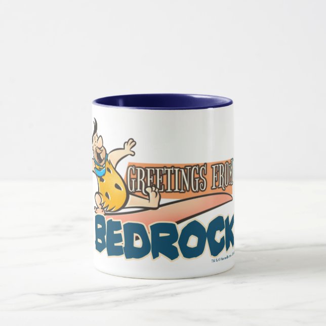Caneca Os Flintstones | Fred - Saudações De Bedrock (Centro)