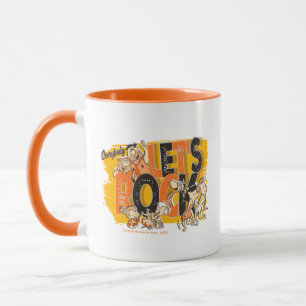 Caneca Os Flintstones  Todo mundo Vamos Rock