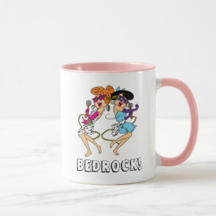 Caneca Os Flintstones   Wilma & estrelas do rock de Betty