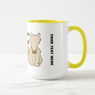 Caneca OS GATOS TÊM FUNCIONARIOS personalizados