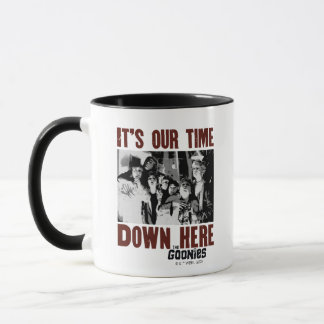 Caneca Os Goonies "É o nosso tempo aqui em baixo"