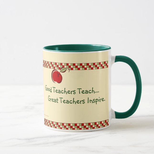 Caneca Os grandes professores inspiram (Direita)