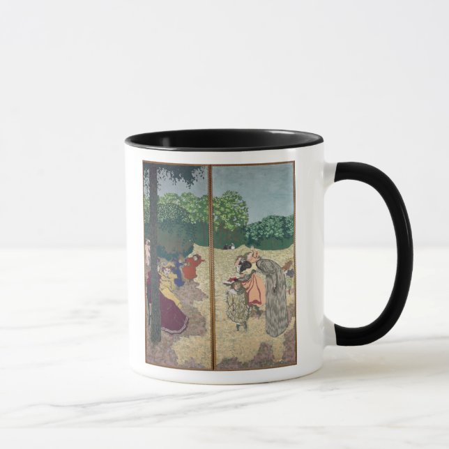 Caneca Os jardins públicos (Direita)
