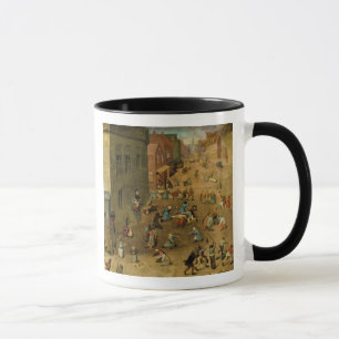 Caneca Os jogos das crianças: detalhe de righthand