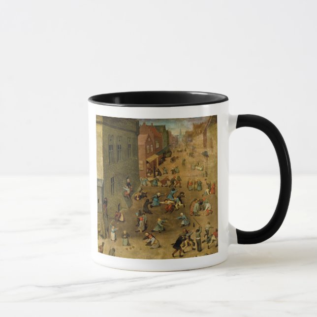 Caneca Os jogos das crianças: detalhe de righthand (Direita)