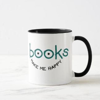 Caneca Os livros fazem-me feliz