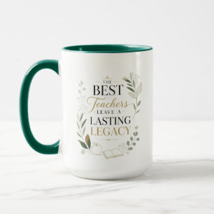 Caneca Os Melhores Professores Deixam um Legado Duradouro