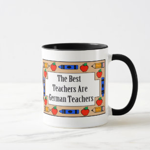 Caneca Os melhores professores são professores alemães