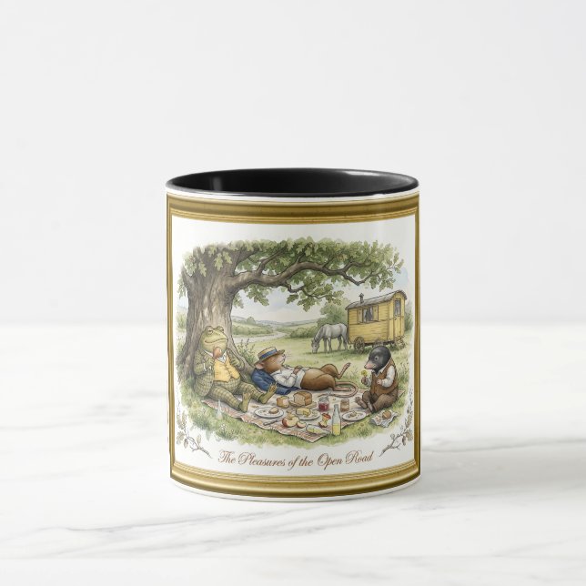 Caneca Os Prazeres da Estrada Aberta Vento nos Salgueiros (Centro)
