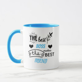 Caneca Os Presentes do MELHOR CHEFE para Melhores Amigos 