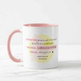 Caneca Os Professores De Matemática São Os Melhores - Gif