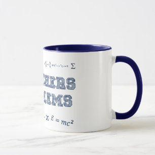 Caneca Os professores de matemática têm problemas