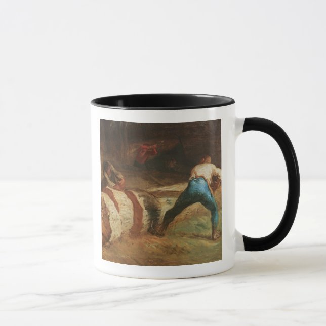 Caneca Os Sawyers de madeira, 1848 (Direita)