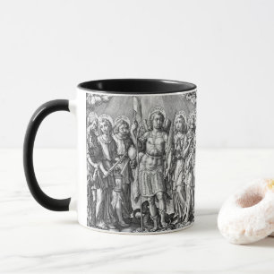 Caneca Os Sete Arcanjos (M 034; Gravura)