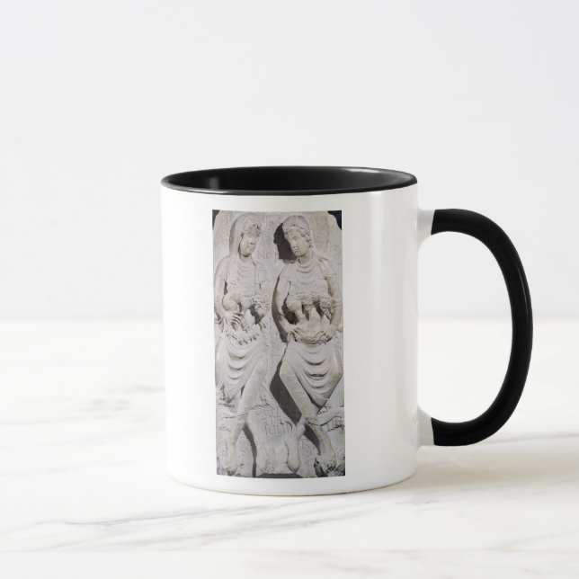 Caneca Os sinais de Leo e de Aries (Direita)