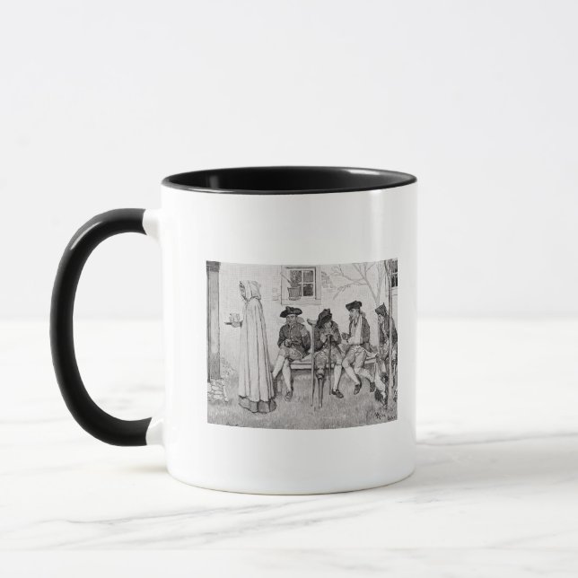 Caneca Os soldados feridos Sat ao longo do Wall (Esquerda)