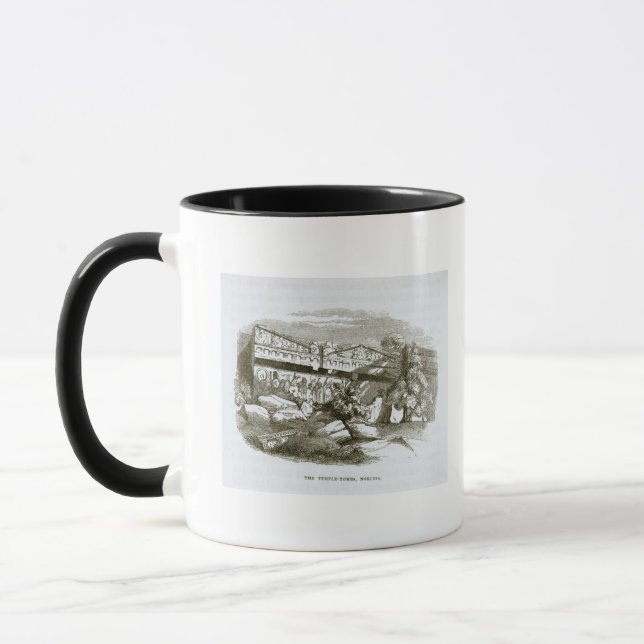 Caneca Os Templo-Túmulos em Norchia (Esquerda)